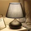 Lámpara de mesa clásica de venta directa, lámpara de mesa con sensor estilo americano, lámpara de noche regulable con control táctil para bodas y dormitorios