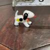 Adornos y Artesanías de Vidrio de Zibo, Miniaturas Populares de Animalitos de Vidrio, Perros Lindos, Decoraciones Creativas de Escritorio