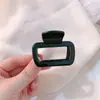 Estilo Coreano Novo Presilha Quadrada Simples Versátil Presilha para Cabelo Disco para Prender a Parte de Trás da Cabeça Presilha Tiburón para Meio Rabo Acessórios para Cabelo