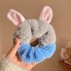 Lindo Judy Nick orejas de peluche anillo de pelo de intestino grueso para mujer otoño e invierno nuevo dibujo animado lindo divertido cuerda de pelo cola de caballo cuerda de cabeza