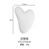 Placa Gua Sha de Obsidiana Novo Modelo Pó de Jade Cristal Ametista Uso Doméstico Emagrecimento Facial Massajador de Beleza Levantamento Facial Atacado
