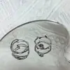 Anillos de Pareja Rosa Espinada, Anillos Abiertos Versátiles de Moda Nicho, Anillos Creativos de Flor de Rosa, Accesorios para Estudiantes