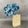 Ramo de Flores Artificiales 5 Ramas Hortensia Arreglo para Boda Accesorios para Sesión de Fotos Decoración para el Hogar Hilera de Flores Flores Artificiales de Comercio Exterior Flores Falsas