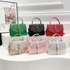 Cinturón de Cuero de Gama Alta Transfronterizo de Moda Bolso para Mujer Verano 2026 Nuevo Moda Coreana Bolso de Mano Versátil Bolso Cruzado para Hombro