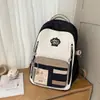 Mochila Fresca Estilo Japonês para Estudante do Ensino Médio Grande Capacidade Mochila Colorida Doce Multiuso Mochila de Viagem e para o Dia a Dia para Mulheres