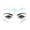 PARTYJOY artículo de venta caliente transfronterizo pegatinas de gemas para la cara pegatinas para cejas pegatinas faciales autoadhesivas de diamante pegatinas faciales para carnaval musical Halloween