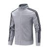 Chaqueta para Hombre Otoño 2023 Casual Combinable Top Cuello Color Sólido Japonés Holgado Delgado Chaqueta para Hombre
