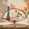 Imanes para Refrigerador de Guangzhou, Imanes Pequeños con Forma de Cintura, Isla de la Sal, Puente Guangji, Isla Sha Mian, Montaña Baiyun, Adhesivo por Detrás, Productos Culturales y Creativos de Tendencia Nacional