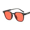 Óculos de Sol Cor Blush Liso Fotografia de Rua Celebridade da Internet Estilo Ins Óculos de Sol Fashionáveis Óculos de Sol para Fotografia de Rua Óculos de Sol
