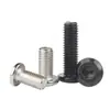 Tornillos para Muebles de Acero Inoxidable 304 Negros con Cabezas Planas Grandes, Allen, Cabezas Redondas, Tornillos de Borde Biselado y Pernos para Contrachapado