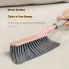 Escova de Limpeza Multifuncional para Casa e Carro - Escova de Poeira com Cerdas Macias para Cama, Sofá, Teclado, Interior do Carro - Cabo de Aço Inoxidável e Esponja, Armazenamento Fácil para Pendurar (3 cores)
