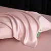 Par de Fundas de Almohada Tencel 60S 48X74 Verano para Adultos Frescas de Seda Helada Funda Interior para Relleno de Almohada Pieza Única