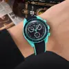 2024 Exportación Más Vendido Reloj de Cuarzo Super Luminoso para Hombre Niricha Correa de Silicona Conjunta Europea Fabricante Lote