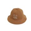 Sombrero de primavera para bebé de 2 a 4 años, sombrero tipo cubeta estilo ins, lindo sombrero de pescador para niños, oso LUCKY, sombrero de sol de verano