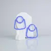 Venta al por mayor del fabricante Cubo de agua potable desechable Asa de anillo grande Producción de material nuevo Asa de PE 1-5 Litros Asa de plástico