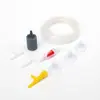 Bomba de Oxígeno Accesorios para Acuario Tubo de Oxígeno para Pecera Ventosa Válvula Antirretorno Piedra Difusora de Aire Juego Combinado de Tres Vías Recto