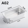 A01 A02 A03 A04 05 caixa de torrada de casca de cubo de neve caixa de queijo assando bolo brownie forma de pão