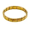 Pulsera Modular Italiana, Lujo de Nicho, Sensación de Alta Gama, Correa Elástica de Acero Inoxidable para Reloj, Joyería de Mano con Cuentas de Regalo