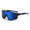 Populares Gafas de Sol para Ciclismo de Estilo Europeo y Americano con Montura Grande, Gafas de Sol de Moda para Hombres y Mujeres, Deportes al Aire Libre, A Prueba de Viento, A Prueba de Arena, Transfronterizo