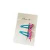 Grampo Lateral Elegante Estilo Laço para Menina Coreana Grampo para Franja Doce Quebra-cabeça Grampo Lateral Grampo BB Coração de Menina Acessórios de Cabelo Versáteis