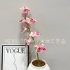 Flores Artificiales Rojo Rosa, Flores Falsas Rojo Rosa para Decoración de Pasillos en Salones de Bodas, Venta al por Mayor para Eventos de Boda
