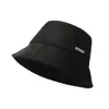 Sombrero de Pescador de Gamuza de Alta Gama para Otoño e Invierno, Moderno y Casual, Favorecedor, Cubre Rostro Liso, Sombrero de Cubo Artístico Retro