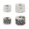 Cuentas de barril estilo antiguo de plata pura s999 con textura martillada vintage, cuentas para manualidades, pulsera de cinabrio, joyería de plata, accesorios de cuentas para mujer