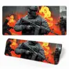 Fábrica de venda direta venda quente soldados assalto jogo mouse pad grande 900X400 mesa almofada adequada para jogo escritório