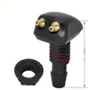 Boquilla Rociadora Limpiaparabrisas Universal para Coche Limpiaparabrisas de Lluvia Rociador Accesorios para Coche Ángulo Ajustable Piezas de Automóvil