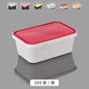 Lonchera Desechable Plástico Engrosado Esmerilado Caja Antirrobo Rectangular para Llevar Caja de Embalaje a Prueba de Fugas Imprimible Caja para Comida Rápida