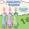 Guantes de cocina, guantes para lavar platos para mujer, de látex, impermeables, antideslizantes, para lavar ropa, engrosados y duraderos, para limpieza y tareas del hogar