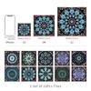 Pegatinas de Pared Autoadhesivas de Hoja Dura Engrosada Transfronterizas para el Hogar Cocina Impermeables y a Prueba de Aceite Decoración de Pared de Sala de Estar Pegatinas de Azulejos de Cristal