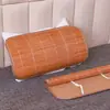 Par de fundas de almohada de bambú funda de almohada fresca de bambú tapete para almohada seda de hielo funda de sábana para almohada de adulto funda de almohada tapete fresco de verano
