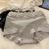 Calcinhas de renda de algodão de fibra longa 10A para mulheres, algodão puro, sem aperto, cuecas boxer pequenas sexy e macias para mulheres