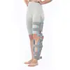 Férula ajustable de fijación de tobillo y pie, dispositivo de soporte para caminar en la articulación de la rodilla, tibia y peroné, hueso del tobillo, férula de fijación de muslo y extremidad inferior