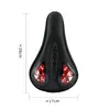 Funda para sillín de bicicleta ESLNF, funda de silicona engrosada para sillín de bicicletas de montaña, funda para sillín de bicicleta de carretera, accesorios para ciclismo