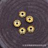 70010 Cobre Joyería de Estilo Antiguo DIY Cobre Hecho a Mano Horquilla Corona para el Cabello Material Accesorios Flor Base de Flor 6*6mm