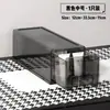 Caixa de Armazenamento Retrátil Caixa de Armazenamento para Cosméticos Gaveta Acrílica de Mesa para Papelaria Rack Transparente para Armazenamento de Máscaras