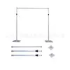 Amazon Transfronterizo Tela Blanca Base Flor de Simulación Pared de Fondo Pared de Flores Rosa Hortensia Decoración de Boda Pared de Flores