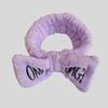 Suministro Transfronterizo de Diadema Omg con Lazo Letra Lavado de Cara Accesorios para el Cabello Diadema para Mascarilla Facial Diadema con Lazo de Letra