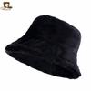 Sombrero de cuenca de piel de conejo de imitación de otoño e invierno sombrero para el sol cálido sombrero de pescador JDPM-62
