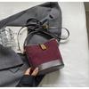 Bolso de Moda para Mujer 2026 Nuevo Otoño e Invierno Tendencia Retro Cubo Escarchado Diseño de Nicho Bolso Cruzado para Hombro