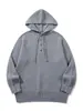 Directo de fábrica, ropa de hombre transfronteriza, estilo coreano old money, color liso, suéter de punto con capucha de manga larga otoño/invierno 2026, superventas