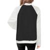 Amazon Aliexpress Comercio Exterior Transfronterizo Chaqueta con Cremallera Bloques de Color Otoño e Invierno Chaqueta Casual Cómoda de Mezclilla Empalmada Ropa para Mujer