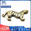 Dongguan antigo bronze tigre personagem metal modelo decoração artesanato criativo metal decoração escritório ornamentos