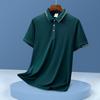 Camiseta de solapa de algodón peinado con LOGO bordado ropa de trabajo para negocios camisa publicitaria ropa de grupo herramienta polo impresión personalizada