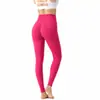 Bestseller transfronteiriço: Cintura alta, design justo, macio e confortável, leggings de fitness e yoga ajustados, disponíveis em várias cores