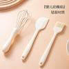 NOVO kit de 3 peças de espátulas de silicone para bolo, creme, espátula de cozinha, batedor de ovos para casa, pincel de óleo para churrasco, utensílio