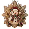 5D5D5D Nuevo Producto Transfronterizo: Adorno DIY de Copo de Nieve de Diamante Navideño, Colgante Acrílico de Perla y Pedrería que Atrapa la Luz Navideña
