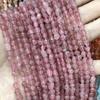 Ágata de Cristal Casual y Exquisita Grava de Agujero Recto Pequeño con Cuentas Sueltas Grava Asimétrica de Cristal Rosa Citrino Amatista